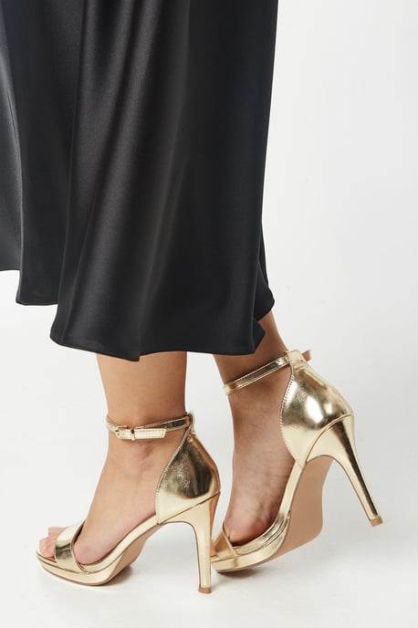 Wide Fit Talia Platform Heeled Sandals