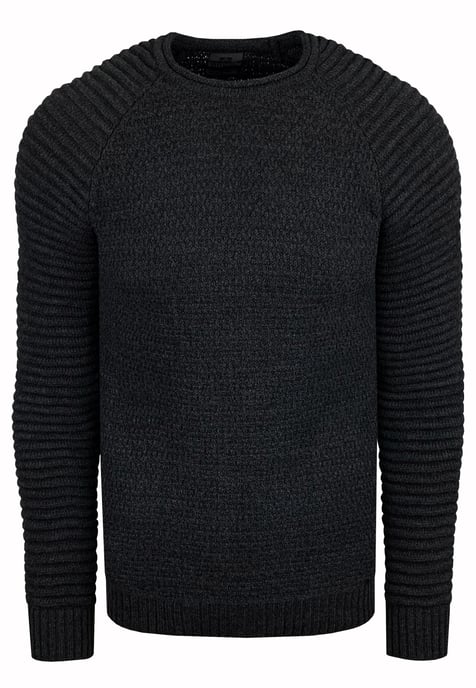 Rusty Neal Rundhalsausschnitt Pullover Schwarz - Image 1