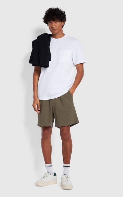 Stacy Pocket T-Shirt Weiß - Image 3