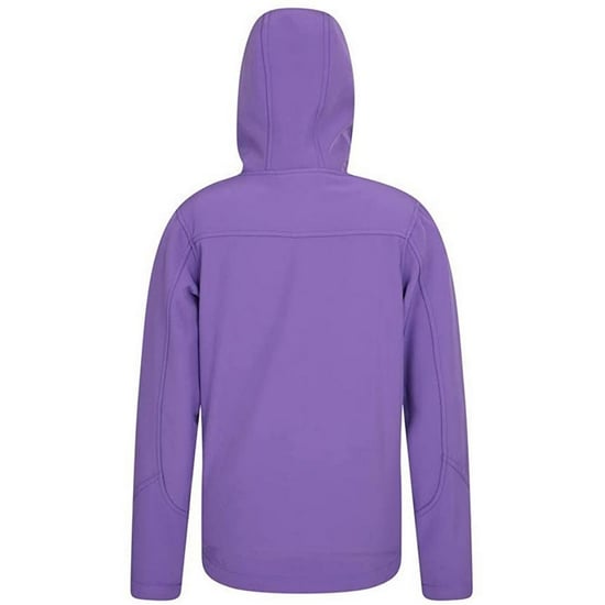 Mountain Warehouse Childrens/Kids Exodus Wasserfeste Soft Shell Jacke (Lila) - Image 2
