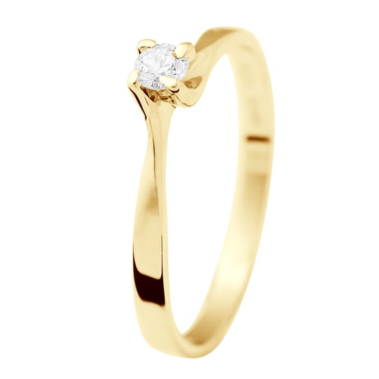 DIADEMA - Ring - Diamond - Yellow Gold