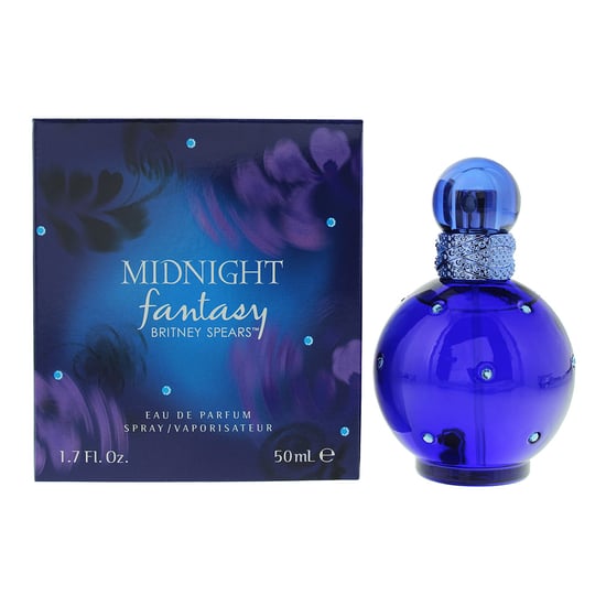 Britney Spears Midnight Fantasy Eau De Parfum 50ml Spray für sie - Image 1