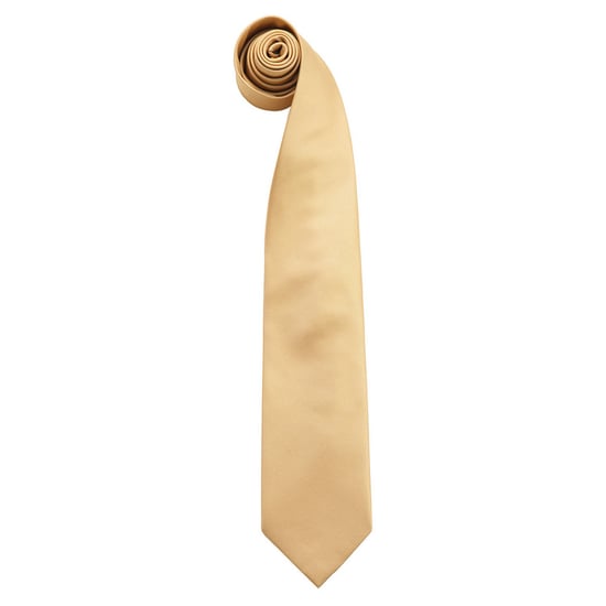 Premier - "Colours Fashion" Krawatte für Herren (Gold) - Image 1
