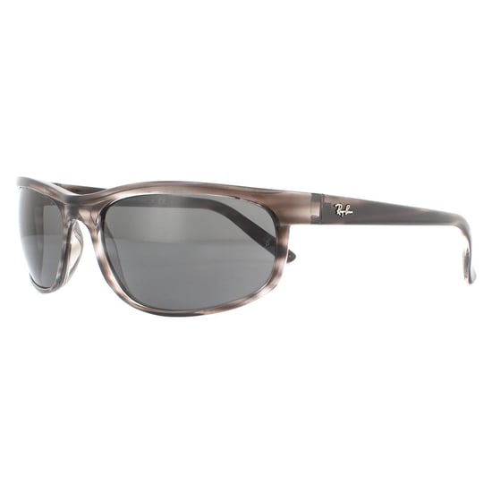 Ray-Ban Sunglasses Predator II RB2027 6430B1 Striped Grey Havana Dark Grey