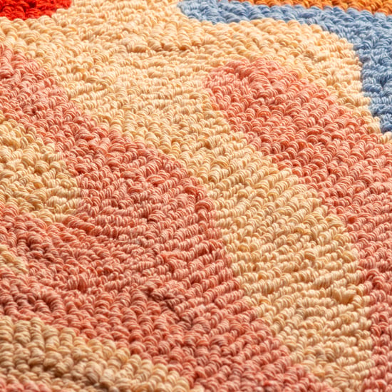 Heya Home Corals Knitted Cushion