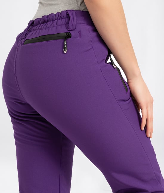 Rock Creek Softshellhose Violett