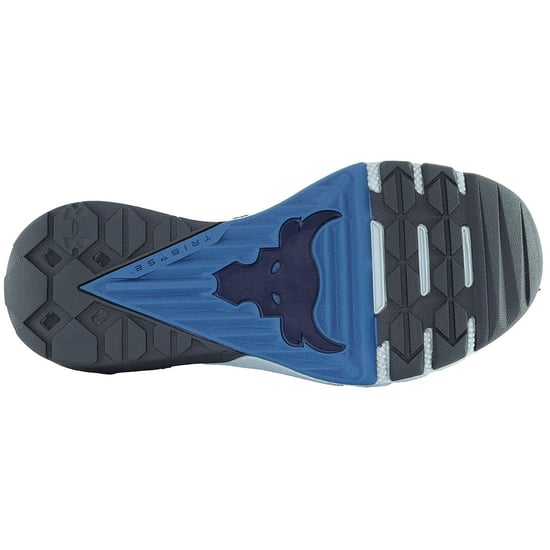 Under Amrour Project Rock 3 GS Kinder Blaue Turnschuhe - Image 5