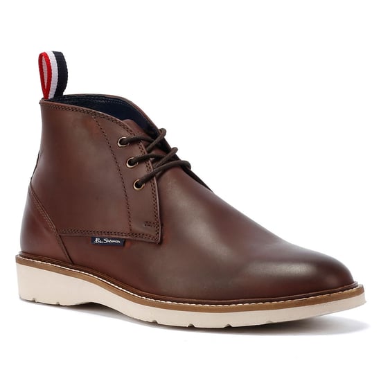 Ben Sherman Hampton Rote Herrenstiefel Aus Leder - Image 2