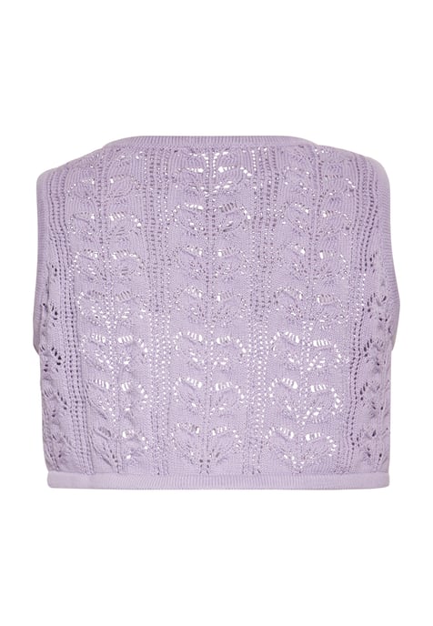 Mymo Crop-Top Damen Lavendel - Image 4