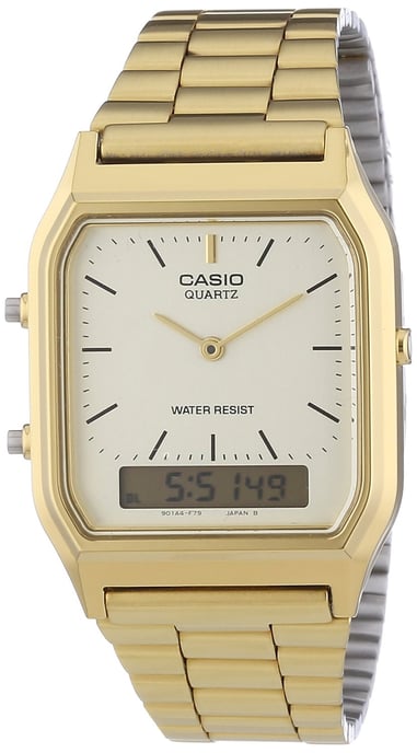 Casio Casio Kollektion Herrenuhr in Gold AQ-230GA-9DMQYES - Image 1