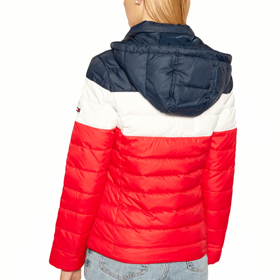 Blouson Tommy Jeans Damen Eng geschnitten Farbkombination - Image 5