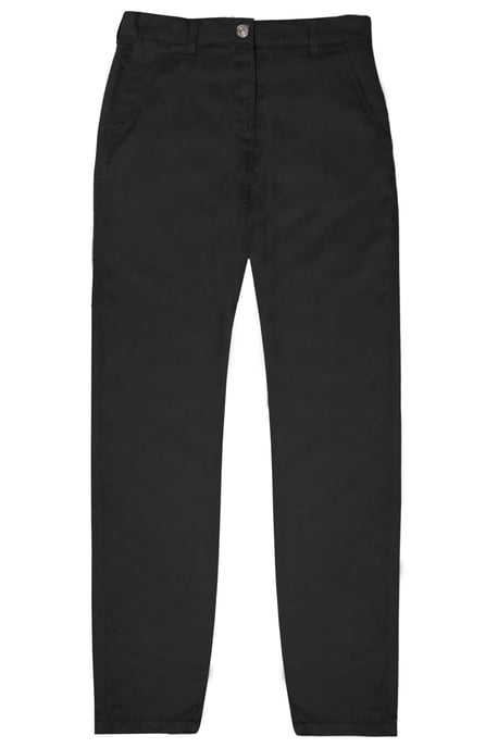 Linen Lyocell Taper Trousers