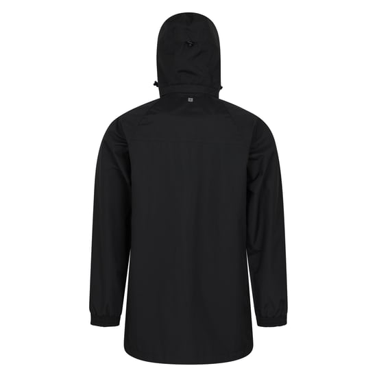 Mountain Warehouse Mens Glacier II Long Waterproof Jacket (Black)