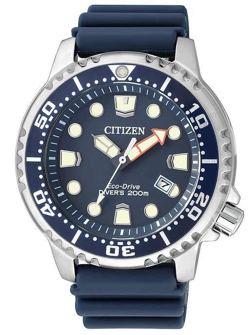 Citizen Promaster Marine Diver Herrenuhr Blau BN0151-17L - Image 1