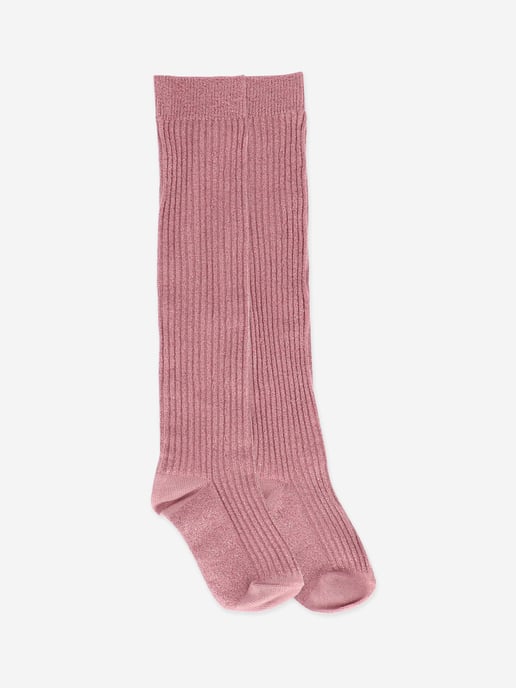 Angels Face Girls Lucy Sparkle Socks in Pink