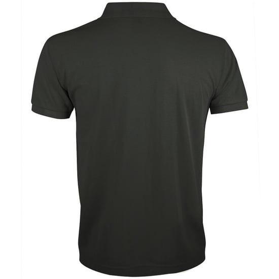 SOLs Mens Prime Pique Plain Kurzarm-Poloshirt (Dunkelgrau) - Image 2