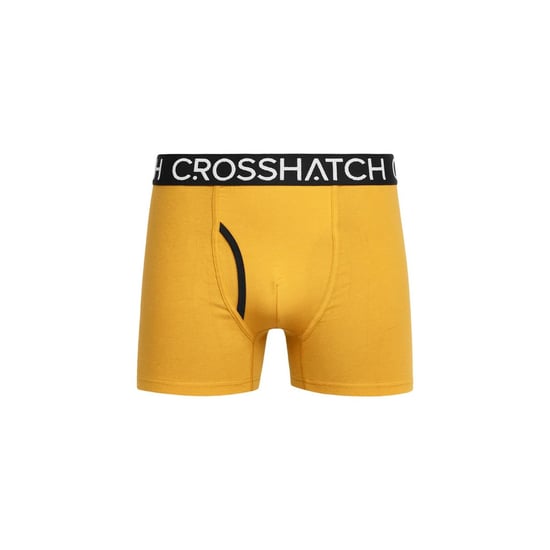 Crosshatch - "Lynol" Boxershorts für Herren (3er-Pack) (Gelb) - Image 3