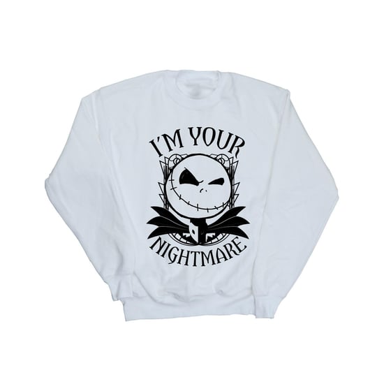 Disney - "Nightmare Before Christmas" Sweatshirt für Damen (Weiß) - Image 1