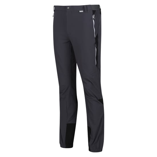 Regatta - "Mountain III" Wanderhosen für Herren (Mittelgrau/Schwarz) - Image 3