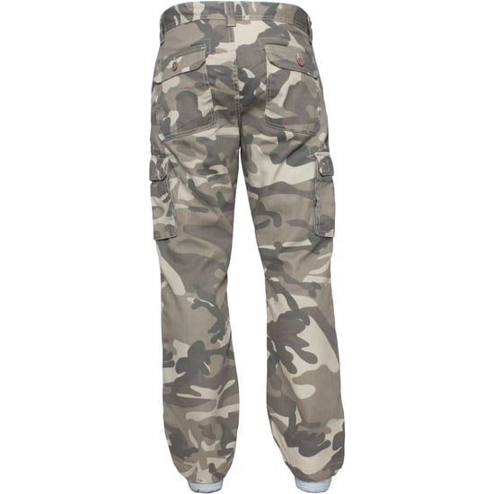 Kruze Mens Cargo Combat Trousers