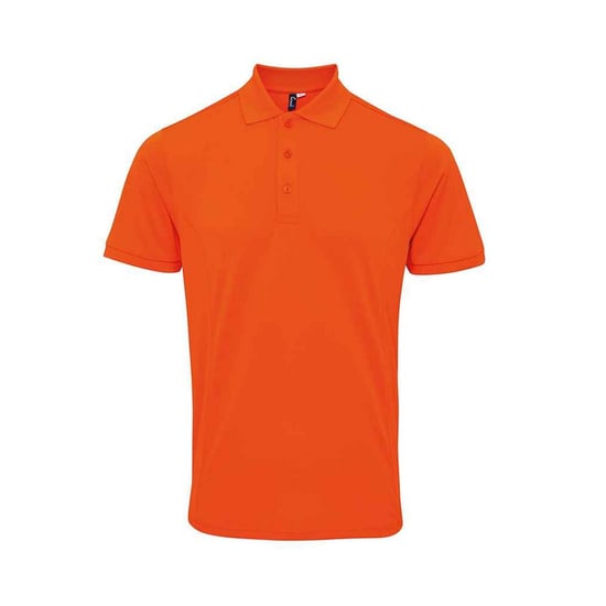 Premier Herren Coolchecker Plus Pique Polo T-Shirt (Orange) - Image 1