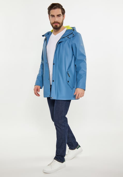 Schmuddelwedda Regenjacke Herren Stahlblau - Image 2