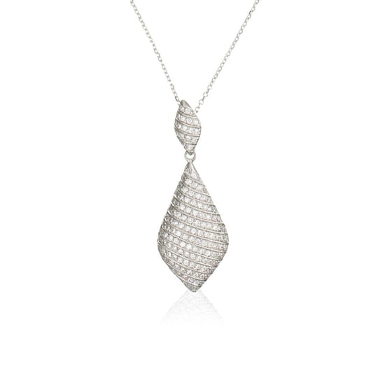 Orphelia Damen-Kette aus 925er Sterlingsilber mit Anhänger – Silber ZH-4517 - Image 2