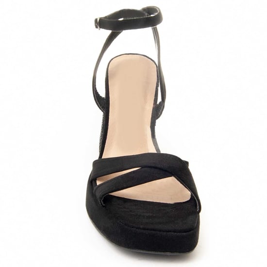 Montevita Hohe Festsandalette Schwarz - Image 3