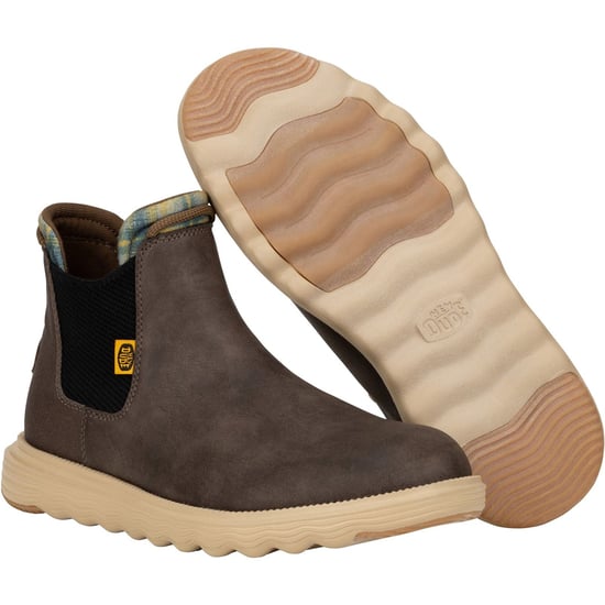 HEYDUDE Branson Klassische Polyurethan Herren Stiefel Desert Braun - Image 3