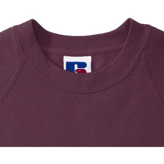 Russell Classic Sweatshirt (Burgundy)