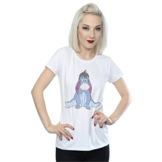 Disney Womens/Ladies Winnie The Pooh Classic Eeyore Cotton T-Shirt (White)