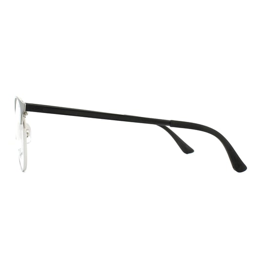 Cadres de lunettes Ray-Ban 6375 2861 Argent sur le dessus noir 51 mm - Image 3