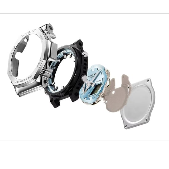 Casio G-Shock Herren-Silberuhr GM-2110D-3AER - Image 3
