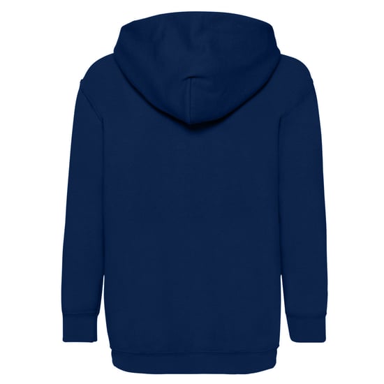 Fruit of the Loom - "Classic" Sweatshirt mit Kapuze für Kinder (Marineblau) - Image 3