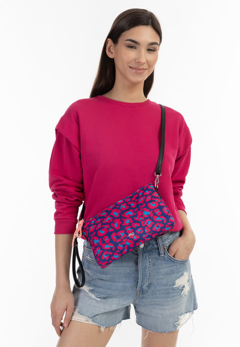 Mymo Umhängetasche Damen Blau Mehrfarbig - Image 3