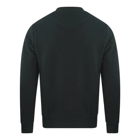 Aquascutum Großer Aldis Logo Schwarzer Sweatshirt - Image 2