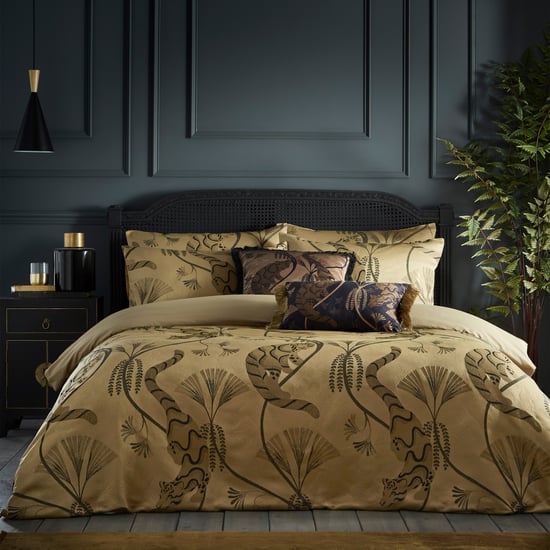 Paoletti Moondusk Exotisches Tier Jacquard Bettbezug Set - Image 1