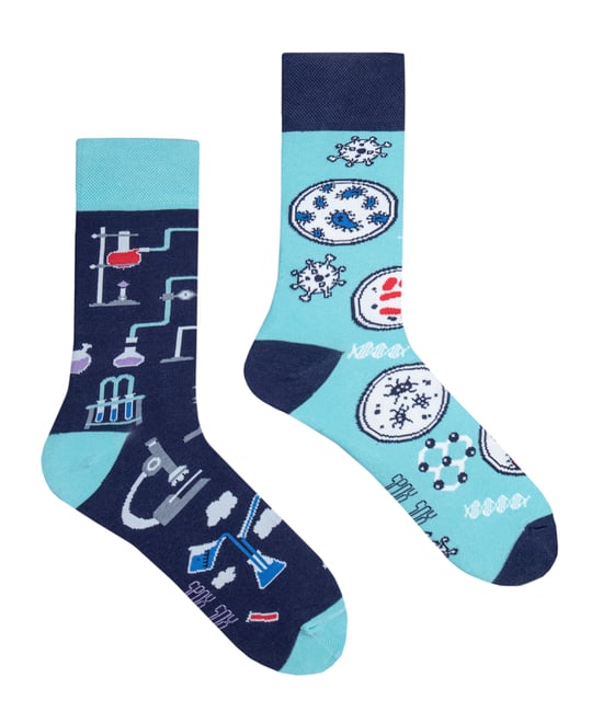 SPOX SOX Herren & Damen Mismatched Neuheit Odd Socken Labor - Image 1
