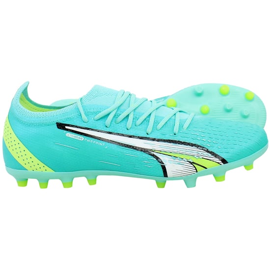 Puma Ultra Ultimate MG Grüne Herren-Fußballschuhe - Image 1