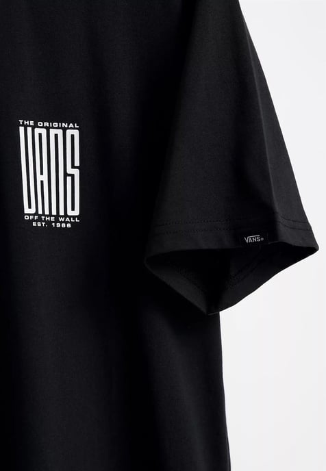 VANS MN STRETCHED SS T Shirt Schwarz - Image 4