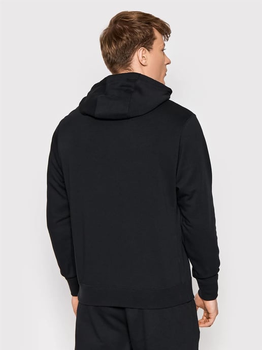 Nike Herren Fleece-Kapuzenpullover-Trainingsanzug in Schwarz - Image 2