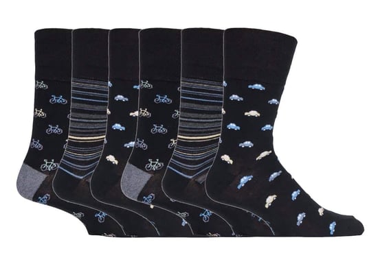 Gentle Grip - 6 Paar Herren Gentle Grip nicht elastische Socken - MGG547 - Image 1