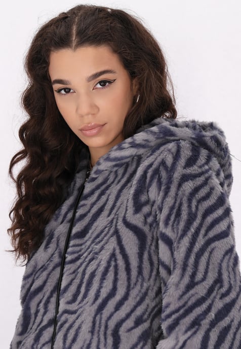 Mymo Jacke Damen grau/schwarz - Image 5