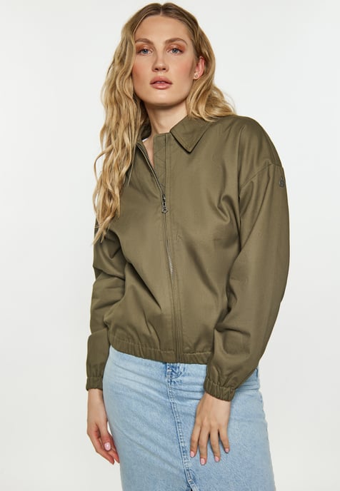 Dreimaster Blouson Damen militärisch oliv - Image 3