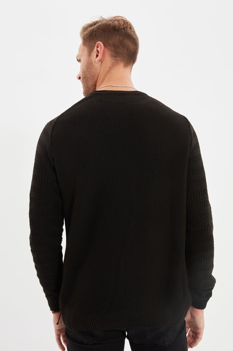 Trendyol Herren Raglanärmel gerader Pullover - Image 5