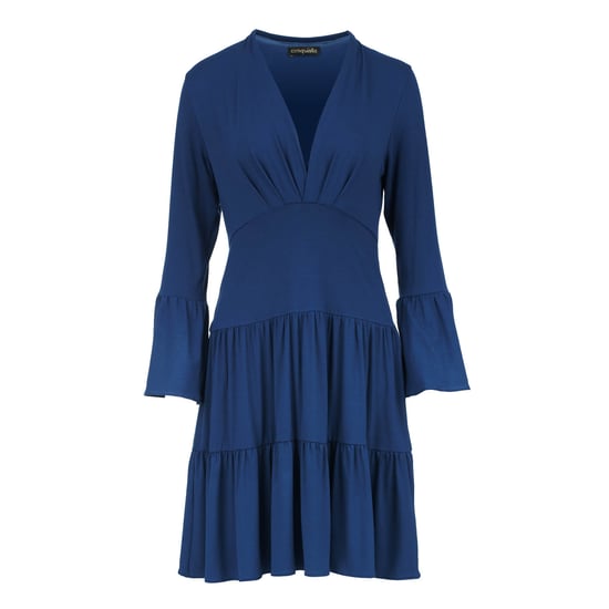 Blaues Jersey-Stufenkleid - Image 1