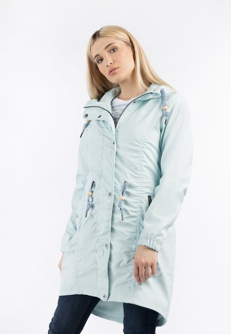 Schmuddelwedda Regenmantel Damen Blaumint-280 - Image 3