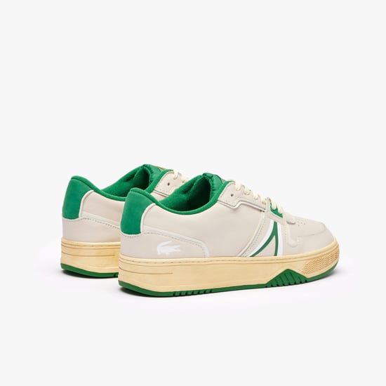 Men's Lacoste L001 Trainers in Off White