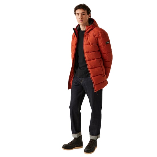 Regatta Mens Lakiver Padded Jacket (Red Ochre)