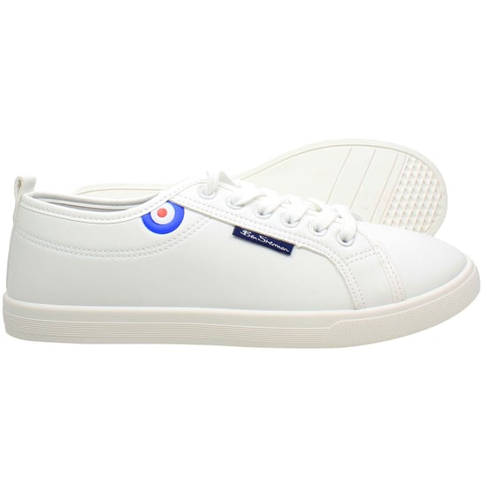 Ben Sherman Southside Herren Weiße Sneakers - Image 1